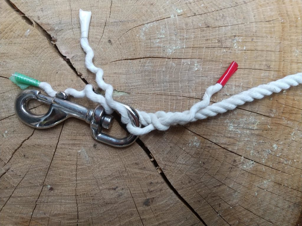 ロープの編み方